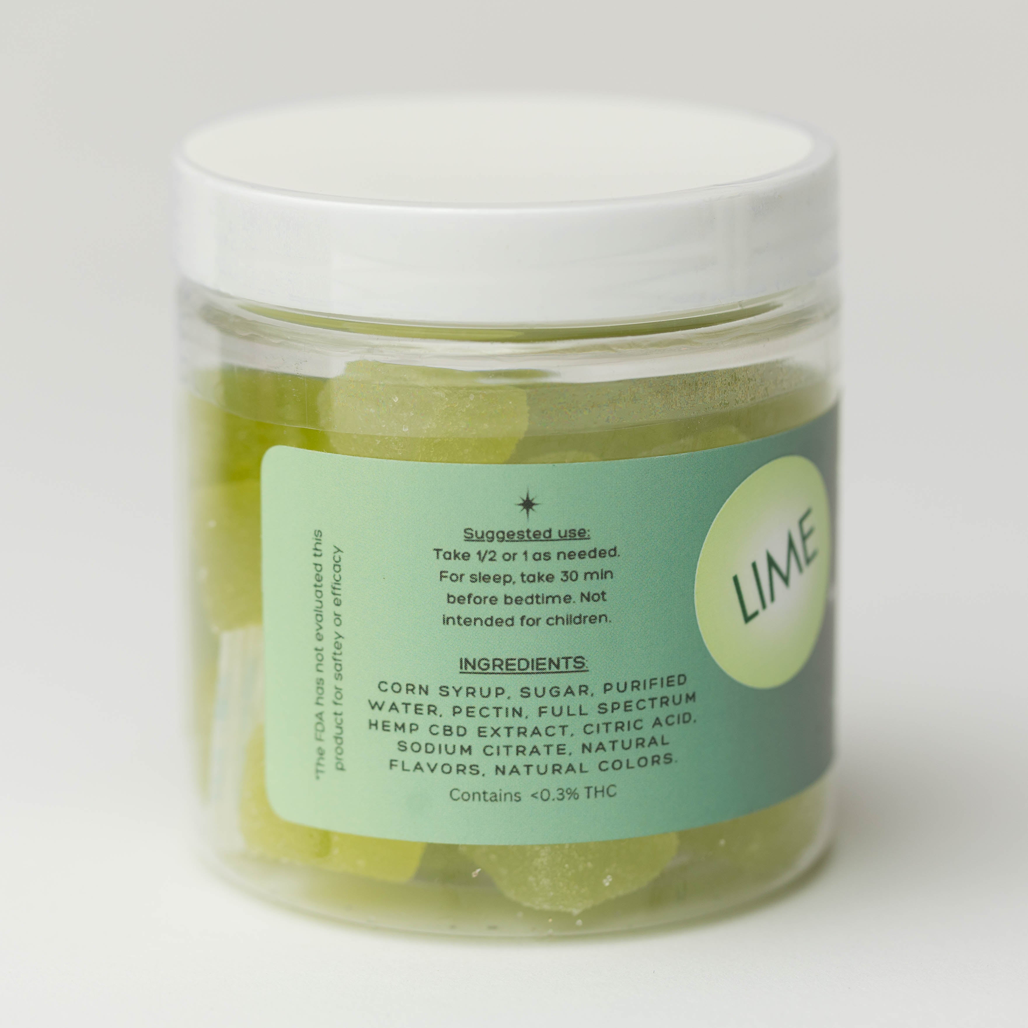 Lime Full Spectrum Gummies